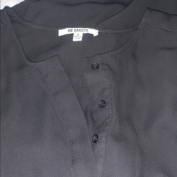 Long black tank top - Picture 4 of 4